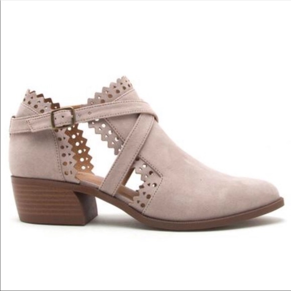 Taupe Bootie - Picture 4 of 11